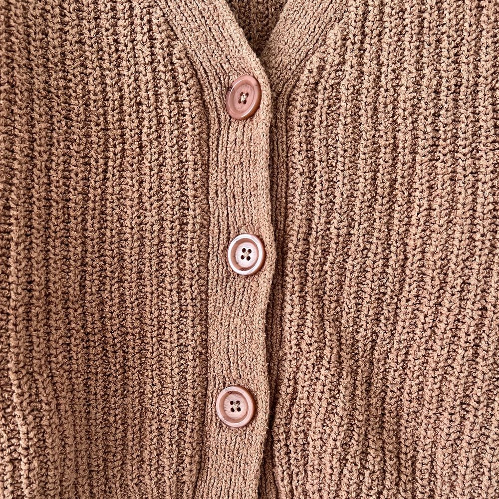 BNWOT: Paper Label Button-up Cardigan - Picture 3 of 5